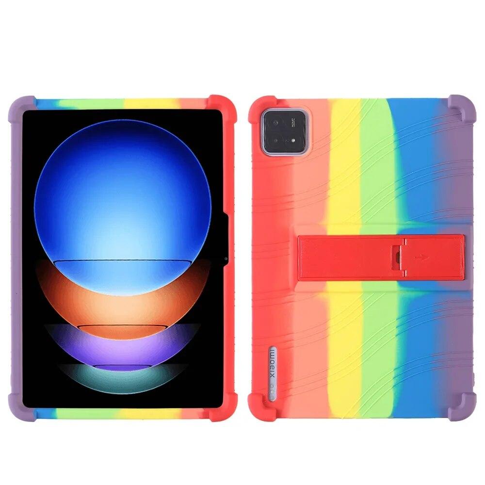 

Для Xiaomi Mi Pad 6S Pro 12,4 чехол для планшета противоударный чехол для планшета Teclast мягкая силиконовая подставка защитная оболочка MiPad 6S Pro 12.4