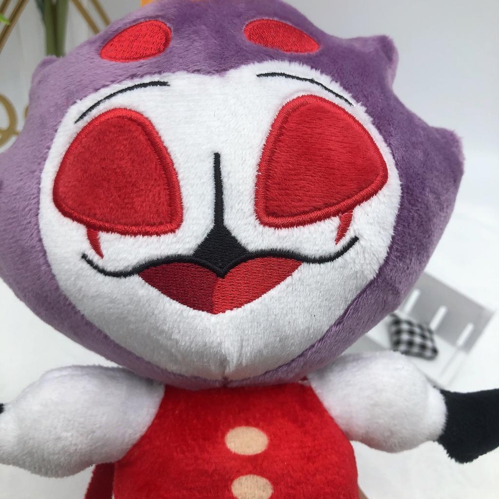 Cartoon Anime Helluva Boss Extremely Evil Boss Plush Toy Demon Doll Compared To Prince Leeds Anime Peripheral Plush Toys