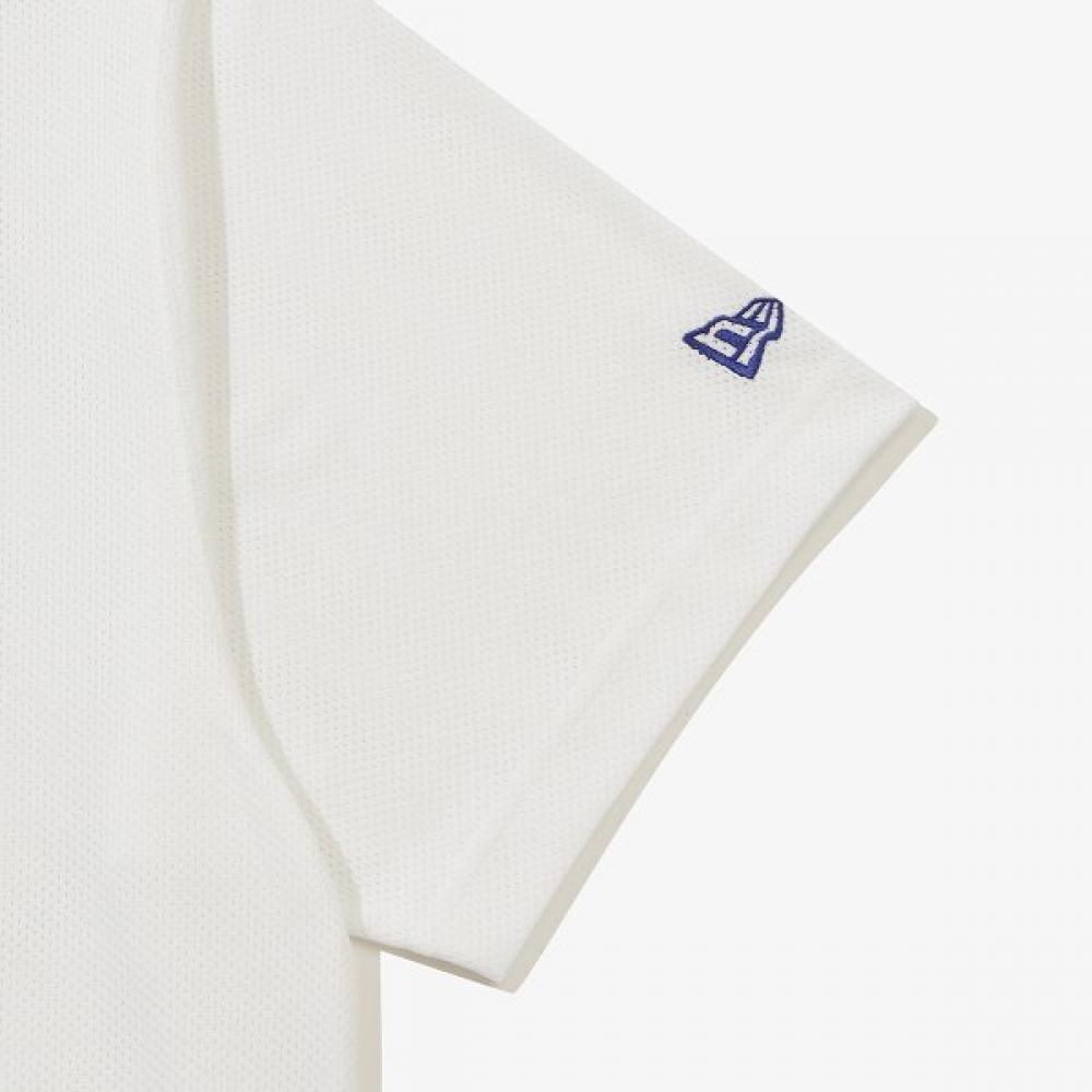 New Era La Dodgers Mesh T shirT Off whiTe 15147533