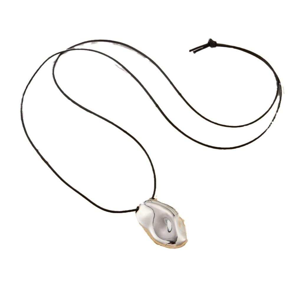 Stylish Highquality Long Sweater Necklace With Geometric Design In Trendy Gold Silver And