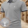 Men's Training Athletic Polo Shirt Moisture Wicking Short Sleeve Quick Dry Golf Top for Active Workout