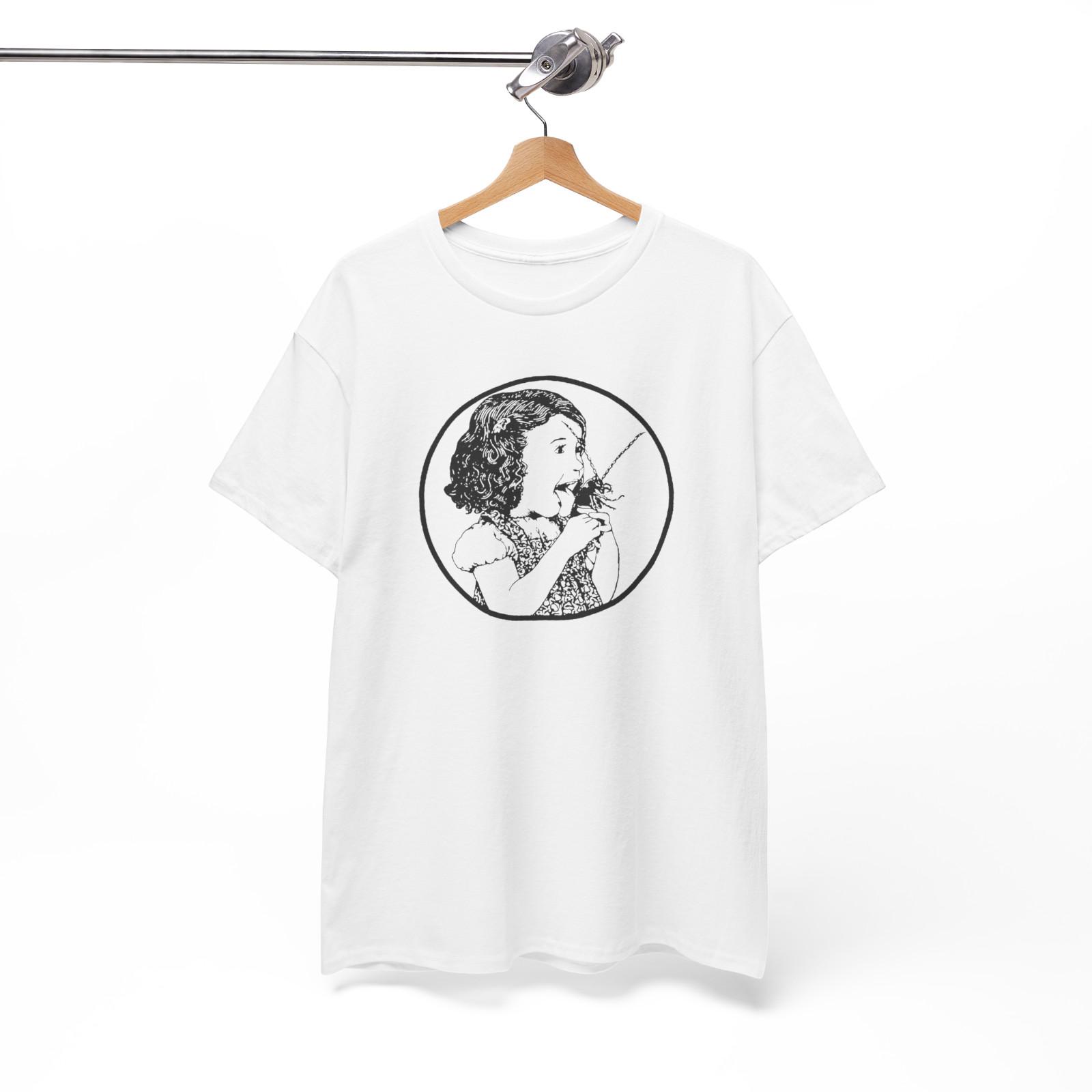 

Bug Licker Funny Weird white T-Shirt Mens Womens Tees Top 3XL