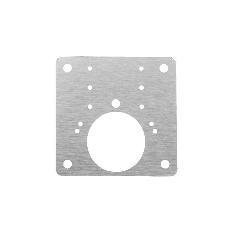 Lotus Leaf Cabinet Door Hinge Repair Plate - Stainless Steel Furniture Fixing Tool