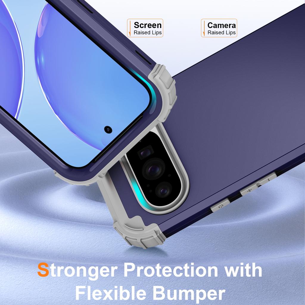 For Google Pixel 10/10 Pro Case Shockproof PC+TPU Phone Back Cover