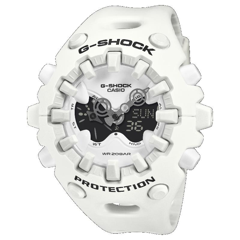 

Casio G-SHOCK Men s Resin 200M Water Resistant Digital Shock Resistant Quartz Watch GA-V01-7A белый
