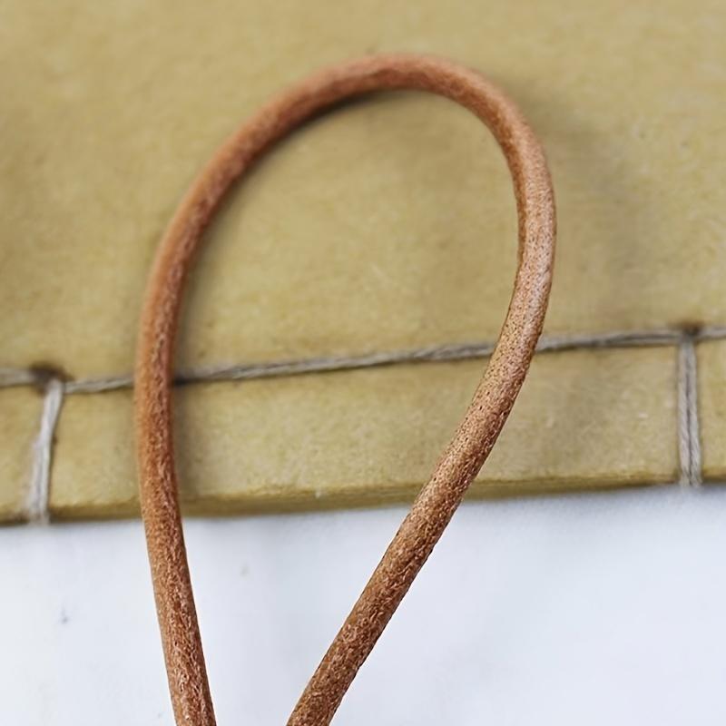 New Cowhide Leather Lanyard with Strong Clip - Long Hanging Rope Keychain for Keys ID Badge Mobile Phone