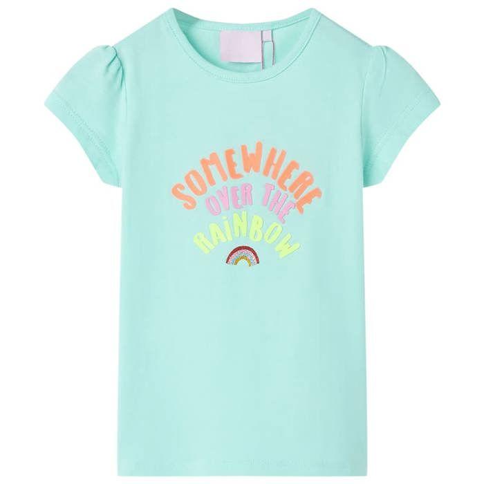 Children's T-shirt Light Aqua 92/104/116/128/140