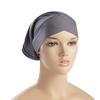 Cotton Jersey Inner Hijab Muslim Headscarf Under Scarf Hijab Cap Islamic Women Turban Underscarf Hat Ready To Wear Solid Color