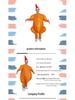 Thanksgiving Festival Cosplay Inflatable Turkey Costume for Parties and Performances