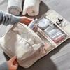 Travel Wash Bag Waterproof Large-capacity Cosmetic Bag Out Portable Storage Dry and Wet Separation Hanging Handbag
