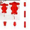 Vibrant 2022 Cny Red Lanterns For Joyous Chinese New Lunar Year Celebrations