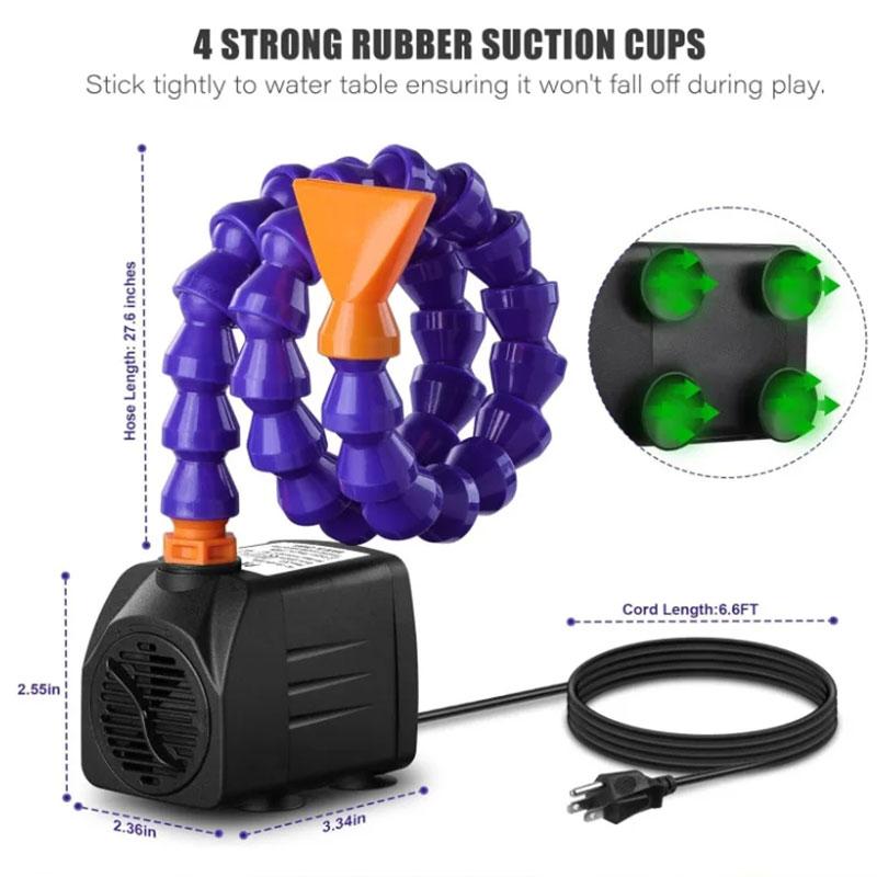 Water Table Pump Water Table European Standard Water Pump Children's Summer Outdoor Splash Toys Pool Water Table Accessories