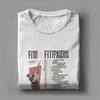 Mode Fitos Fitipaldis Band T-Shirts für Unisex Rundhalsausschnitt 100% Baumwolle T-Shirt Kurzarm T-Shirt Druck Kleidung