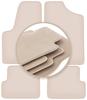 PREMIUM beige Fußmatten für: Fiat Seicento Schrägheck 1998-2010