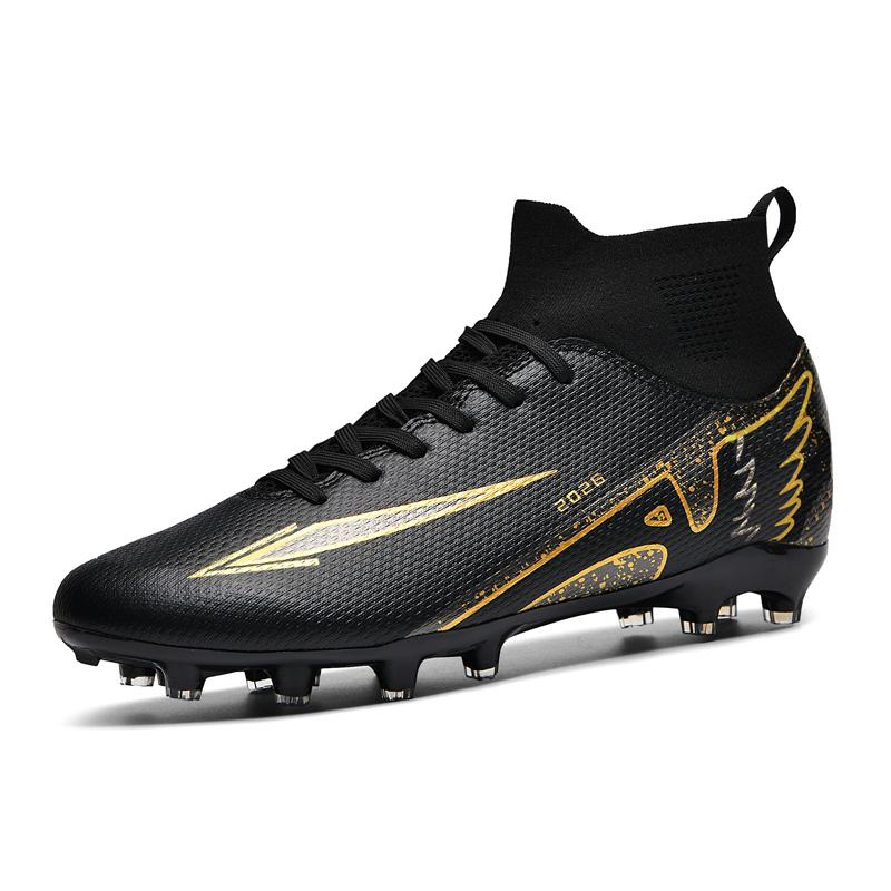 35-46 Scarpe da Calcio da Uomo Taglia Grande Antiscivolo Resistenti all'Usura Moda TF/AG Tacchetti High Top Scarpe da Calcio per Ragazzi