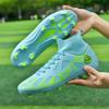 Cross-border Football Shoes High-top 2024 Autumn Long and Short Nail Sneakers Foreign Trade Large Size 46 Boys Adult Sports Shoes