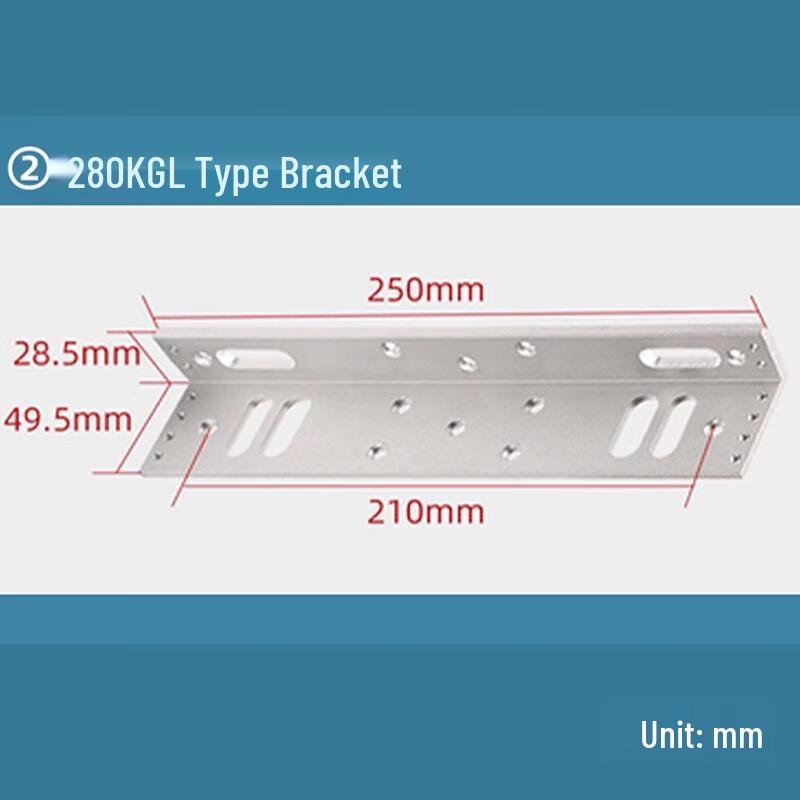 Minggu Multi-functional 280kg Magnetic Lock L-Bracket