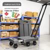 Compact Folding Telescopic Hand Truck for Household Use