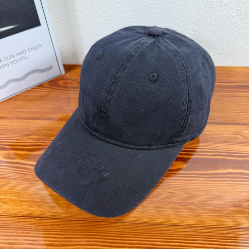 Cap Baseball Cotton With Emblem Design For Spring Sun Fashionable Protection