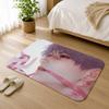 Rafayel Qi Yu Love and Deepspace Anti?Slip Floor Mat Short Plush Rug Carpet Soft Comfortable Machine Washable Home Decor