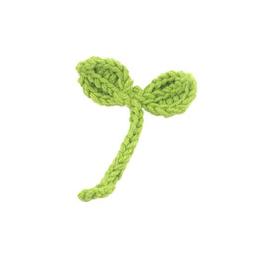 

Вязаный крючком бутон росток наушники закладка ручной работы хлопковый галстук зеленый кофейный кабель