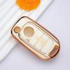 Tpu 3 Buttons Key Case Cover For Fiat Cronos Egea 500X Toro Tipo For Dodge Neon Keyless Fob Shell Skin Holder Protector