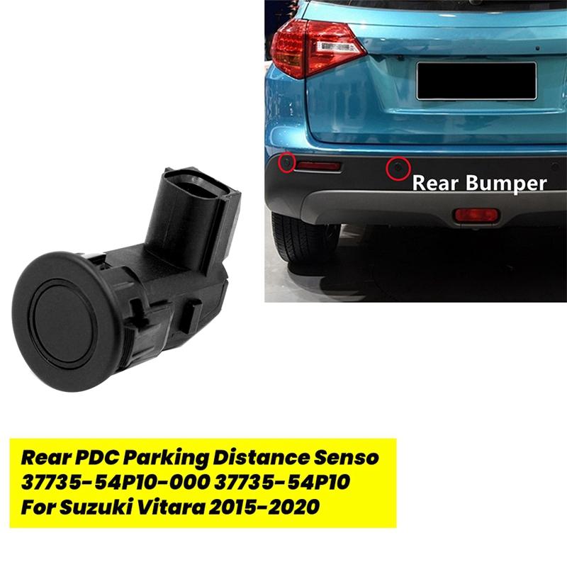 Car Rear PDC Parking Distance Senso 37735-54P10-000 37735-54P10 For Suzuki Vitara 2015-2020 Radar Detector Sensor чёрный