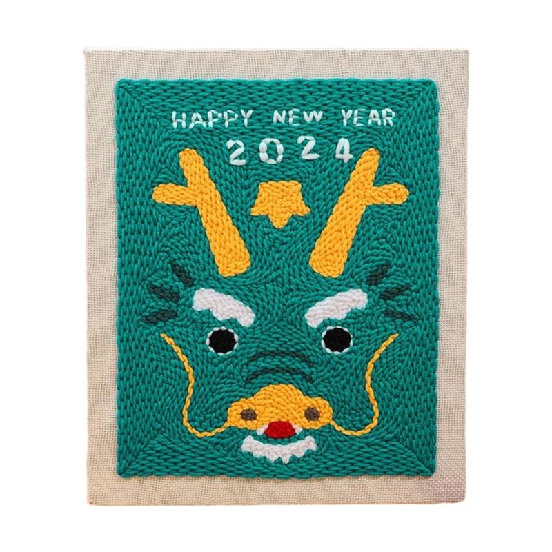 

Embroidery Kits for Beginners Include Embroidery Hoop, Thread and Instruction X3UC