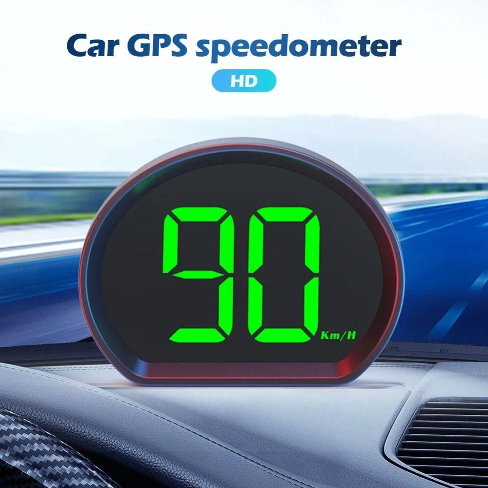 Plug&Play HUD Car Head Up Display KMH/MPH Vehicle Speed Meter Tachometer