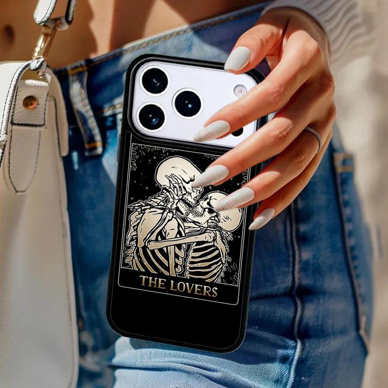 The Lovers VI Tarot Card Phone Case For iPhone 17 Air 14 15 13 12 Max Cover For Apple 16e 11 Pro Max Plus Coque