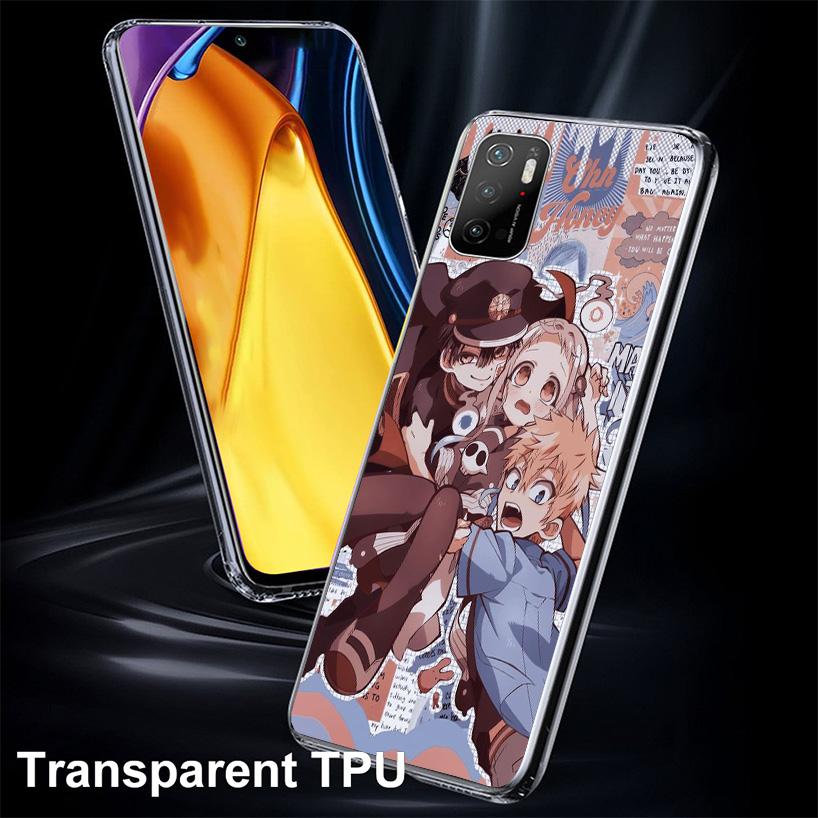 Anime Toilet Bound Hanako Kun Phone Case For Xiaomi Poco X7 X6 X5 Pro F7 Ultra Redmi 15C 15 13C 13 12C 12 10 10A 10C 9 9A 9C 9T