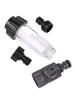 For Garden Pumps Quick Adapter System Pressure Washer Filter Kit For Outdoor Use 21*7*7CM Hose Removes Impurities