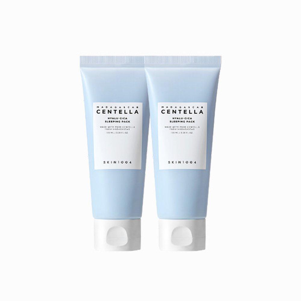 

skin1004 Madagascar Centella Hyalur Cica Sleeping Pack 100ml (2 pieces)