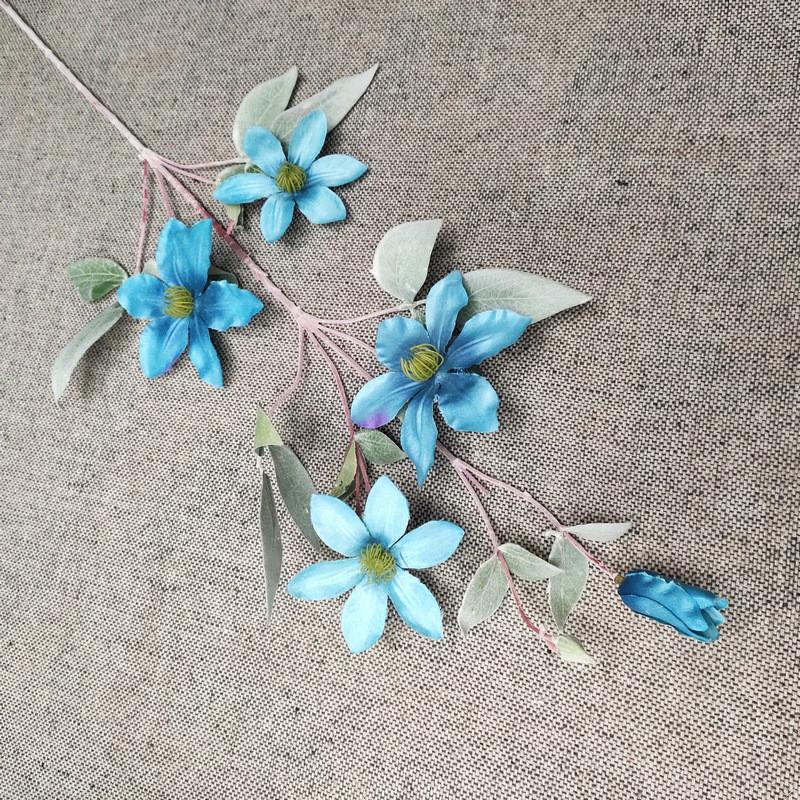 15color Faux Iris Flower Arrangement For Party Celebrations And Photography Props