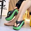 Fashion Shoes Slippers Casual Slides Rubber Flip Flops Platform Slipers Women Shale Female Beach Multicolored Sandals Luxury Hawaiian So