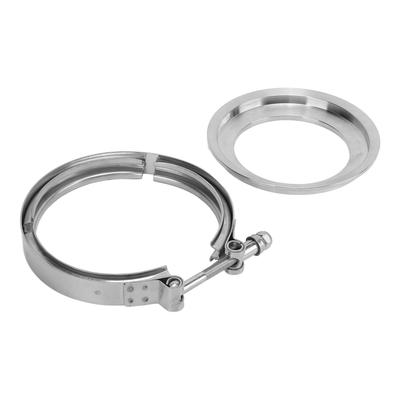 5in To 4in Reducer Flange Clamp Stainless Steel Replacement for Borg Warner S400 S480 S463 S467 SXE SX T6 Turbo