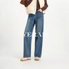 YERAD Women's Loose Fit Straight-Leg Jeans