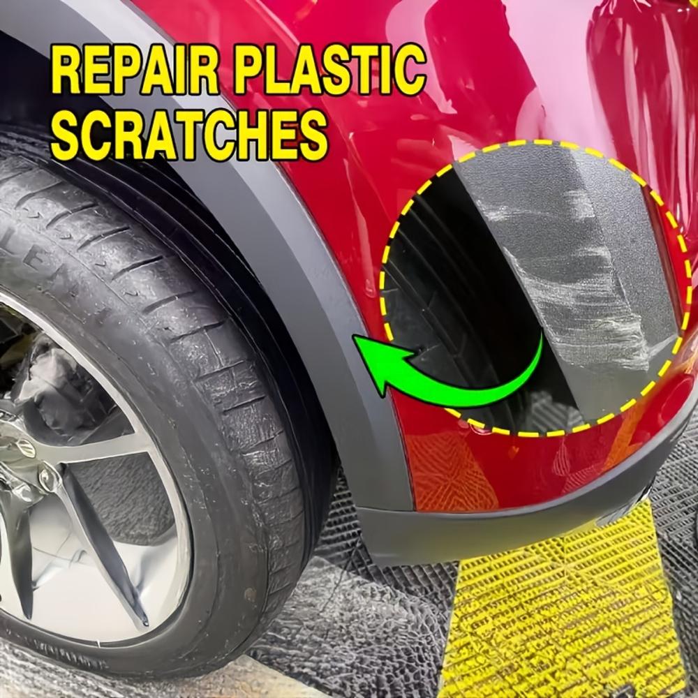 JOKJOK All-in-One Car & Plastic Polish Kit - Heavy-Duty Shine Wax, Black/Gloss Restorer, Tire & Trim Renewal, Scratch Remover Fo