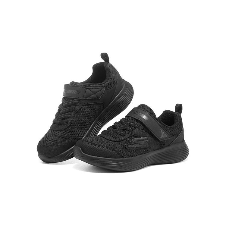 Skechers Go Run 400 V2 Sport Comfortable Durable Low Top Kids Casual Shoes Kids sneakers Black 405102L-BBK