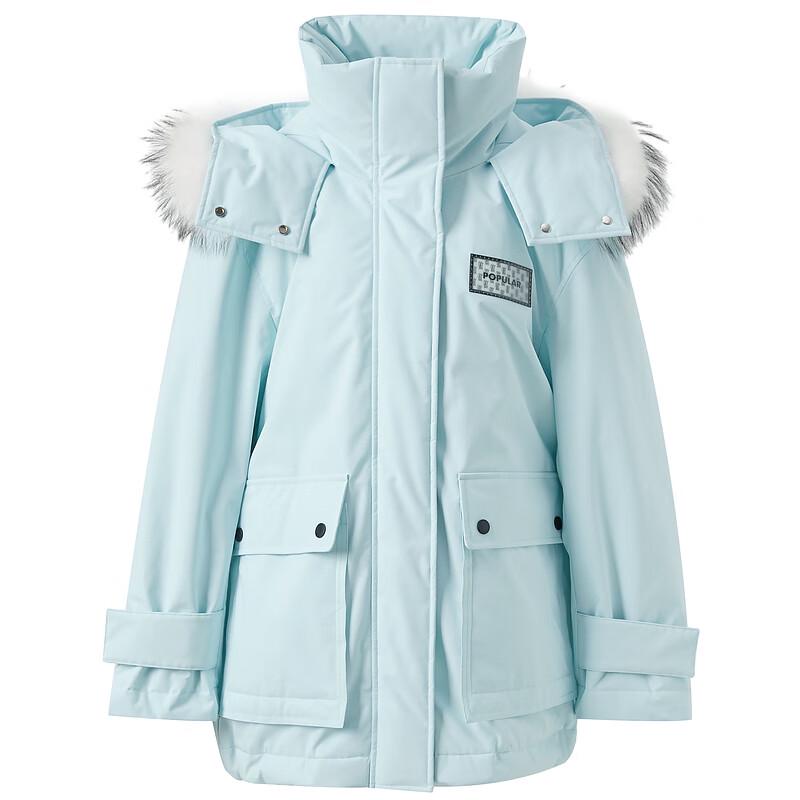 Sancai Duxing Damska Kurtka Parka Zimowa z Puchu Gęsiego 2024