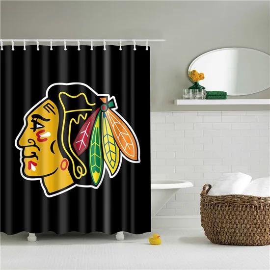 African Style Portrait National Style Bathroom Shower Curtains Frabic Waterproof Polyester Bath Curtain With Hooks