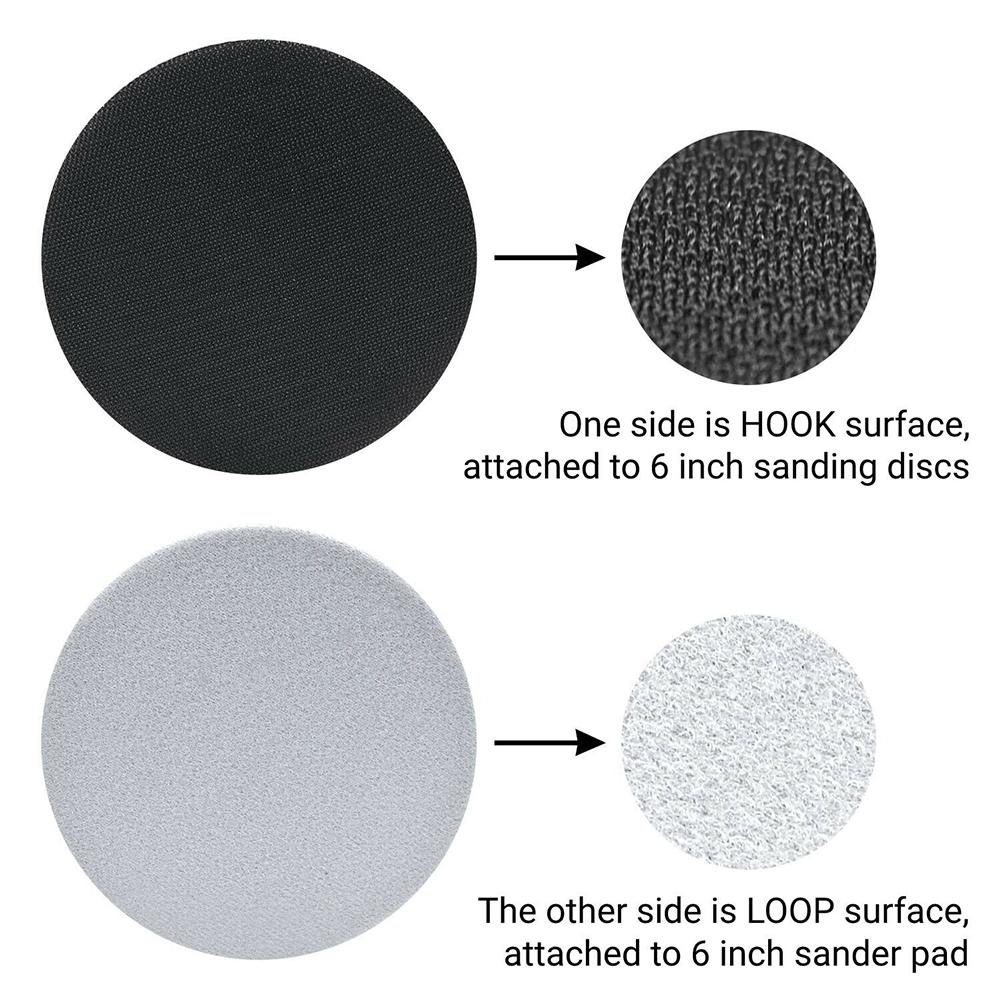 Buffering Pad 6Inch Accessory Air Sander Backing Pad