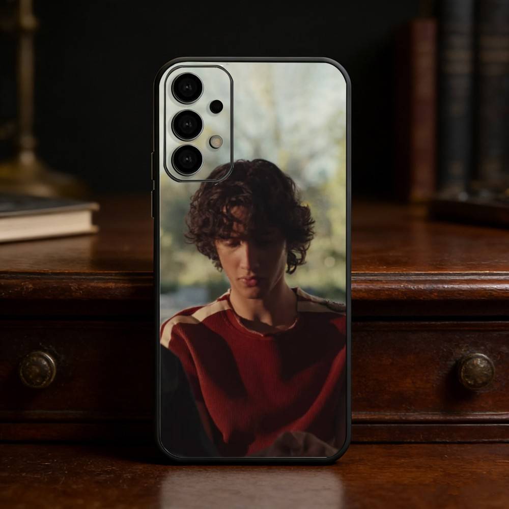 S-Sombr Phone Case For Samsung S25,24,23,22,30,21,10,9,Ultra,Plus,Lite Soft Black Case