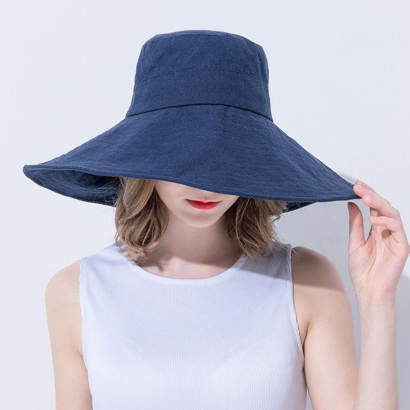 

15CM Oversized Brim Face-covering Sun Hats Women s Summer Foldable Suns Hat Versatile UV Protection Sun Hat Fisherman Hats
