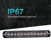 1pc Stroboscopes LED Strobe Warning Light Bar Grille Flashing Truck Car Beacon Signal Lamp 12V 24V Emergency Light