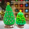 Trees Christmas Diy Crafts Kit For Kids Creative Air Dry Clay Modeling Indoor Home Decorations Xmas Gift For School Party Fun