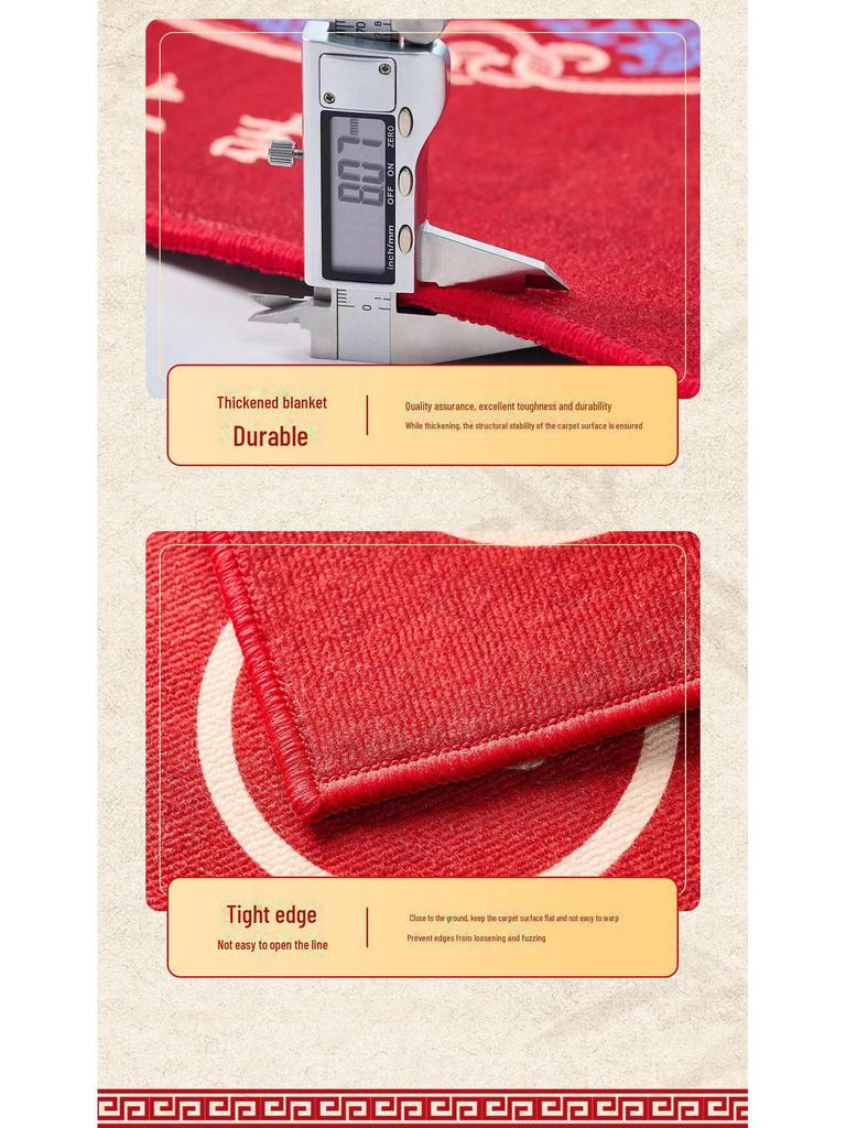 2024 High-End Non-Slip, Dirt-Resistant Entrance Door Mat - Cuttable & Thickened Design