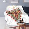 Amazigh Tazerzit Emblem Of The Moroccan Berbers Blankets Fleece Sofa Throw Blanket Super Soft for Home Office Throws Bedspread
