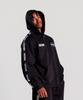 Freedom Lettering Zip-Up Hoodie (Black)