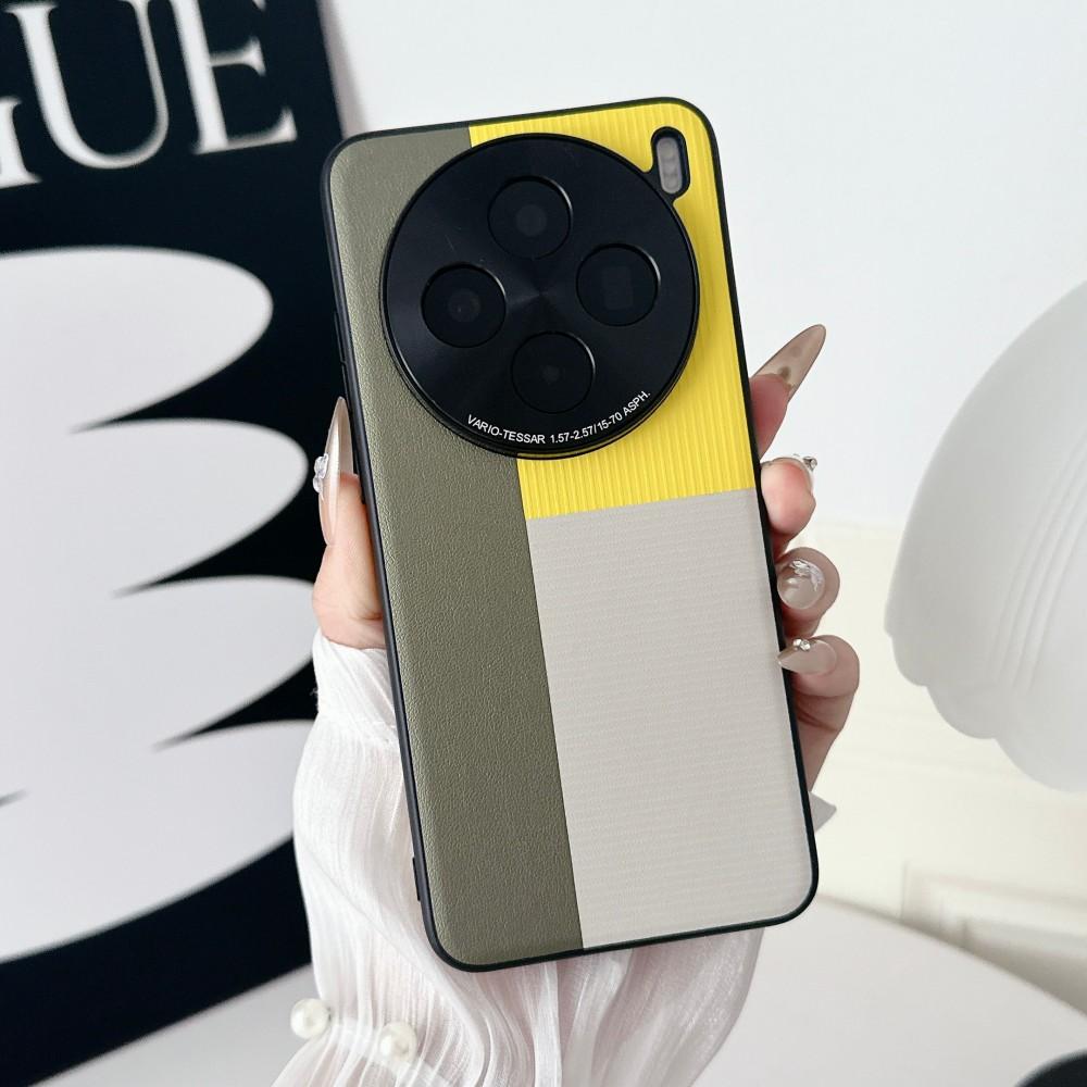 

Для VIVO X200 Pro Чохол Розкішна PU Шкіра Модний Захисний Задній Чохол-Шкіра Для VIVO X200 Pro Mini X200Pro Корпус Телефону For X200 Pro Mini зелений